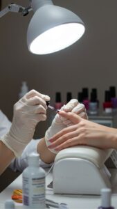 Nail care starts with hygiene first. 4 2f2ad1157483c83e060b60f023227e79