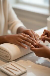 Manicures and pedicures that truly feel good. 3 C612e651df488d64a48ce23eda24ce18
